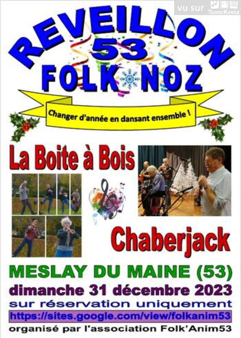 Fest-Noz/Bal folk à Meslay-du-Maine