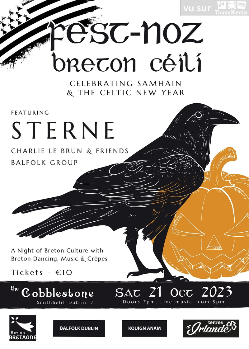 Fest-Noz/Bal folk à Dublin