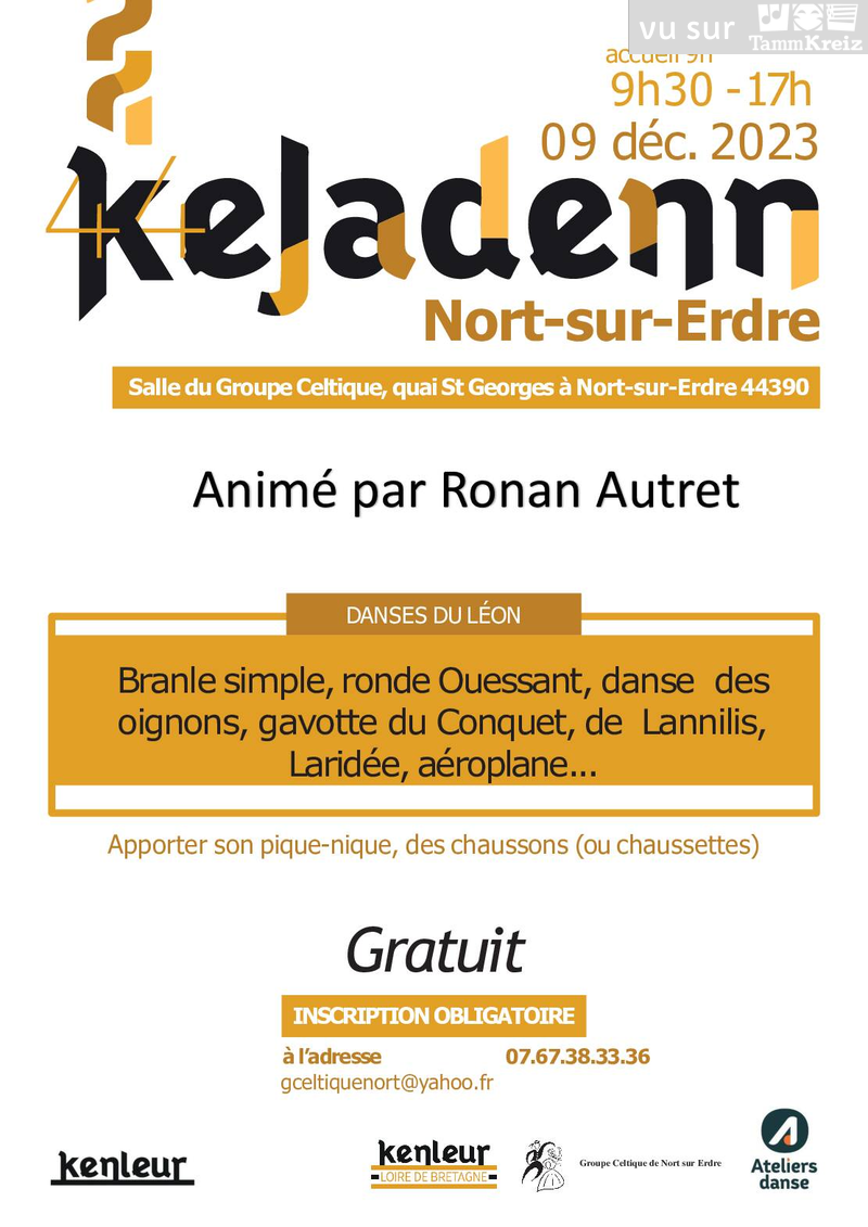 Stage à Nort-sur-Erdre