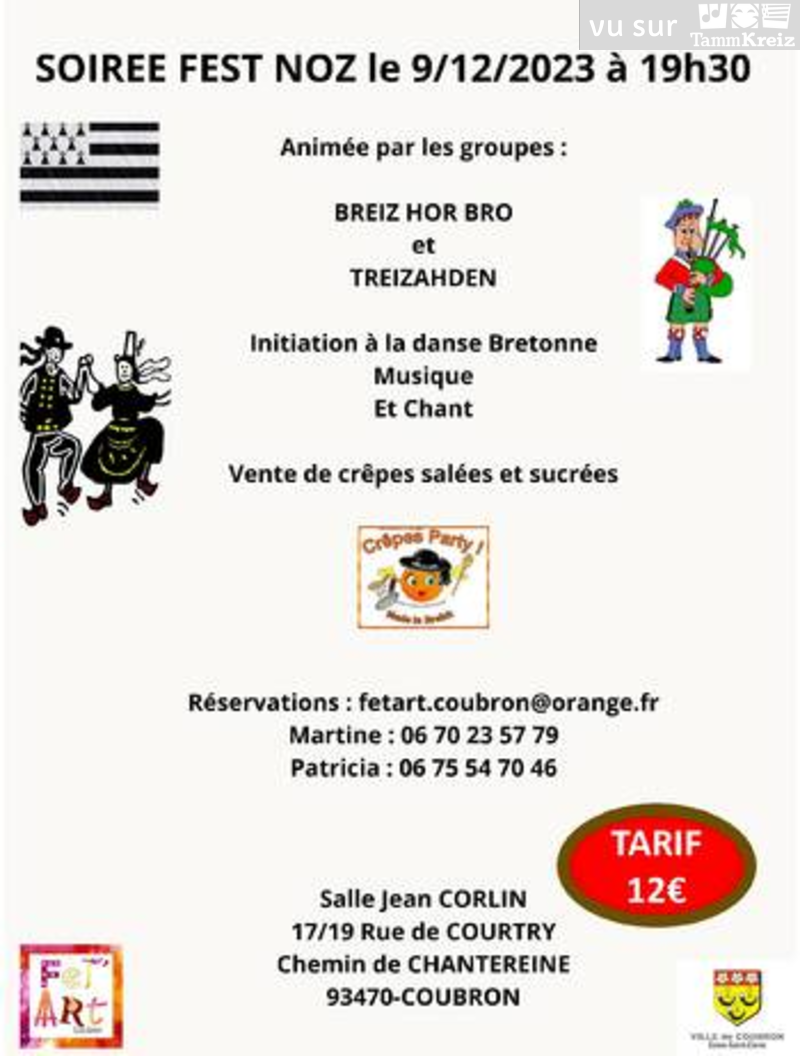 Fest Noz à Coubron
