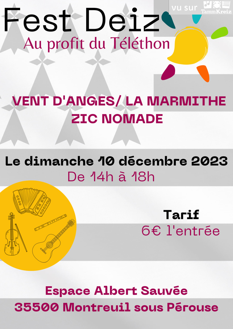 Fest Deiz à Montreuil-sous-Pérouse
