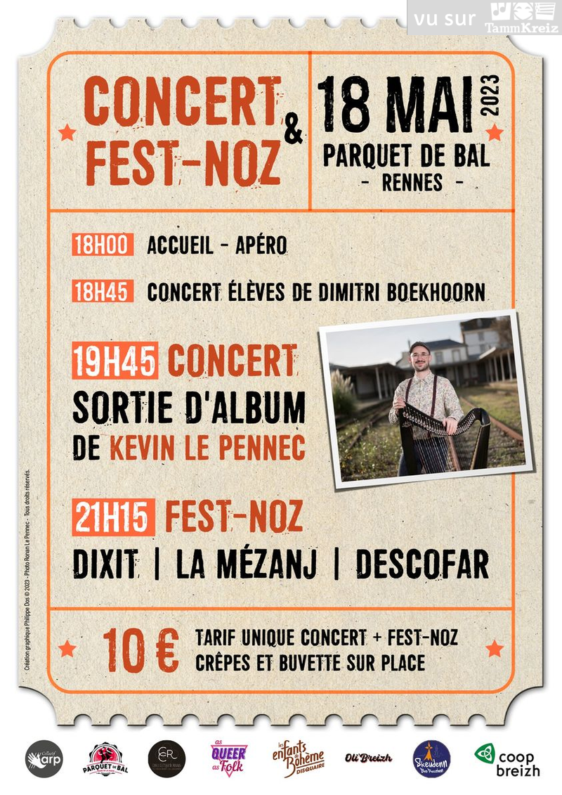 Concert et Fest-Noz à Rennes