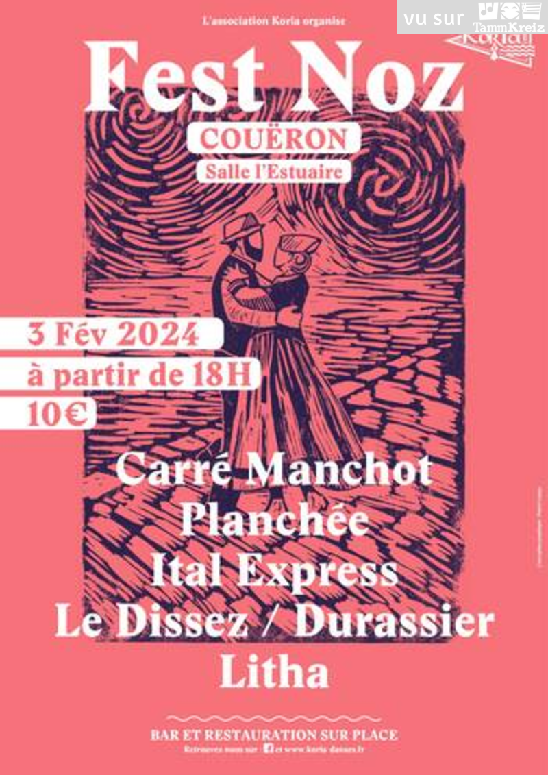 Fest Noz&nbsp;à&nbsp;Coueron