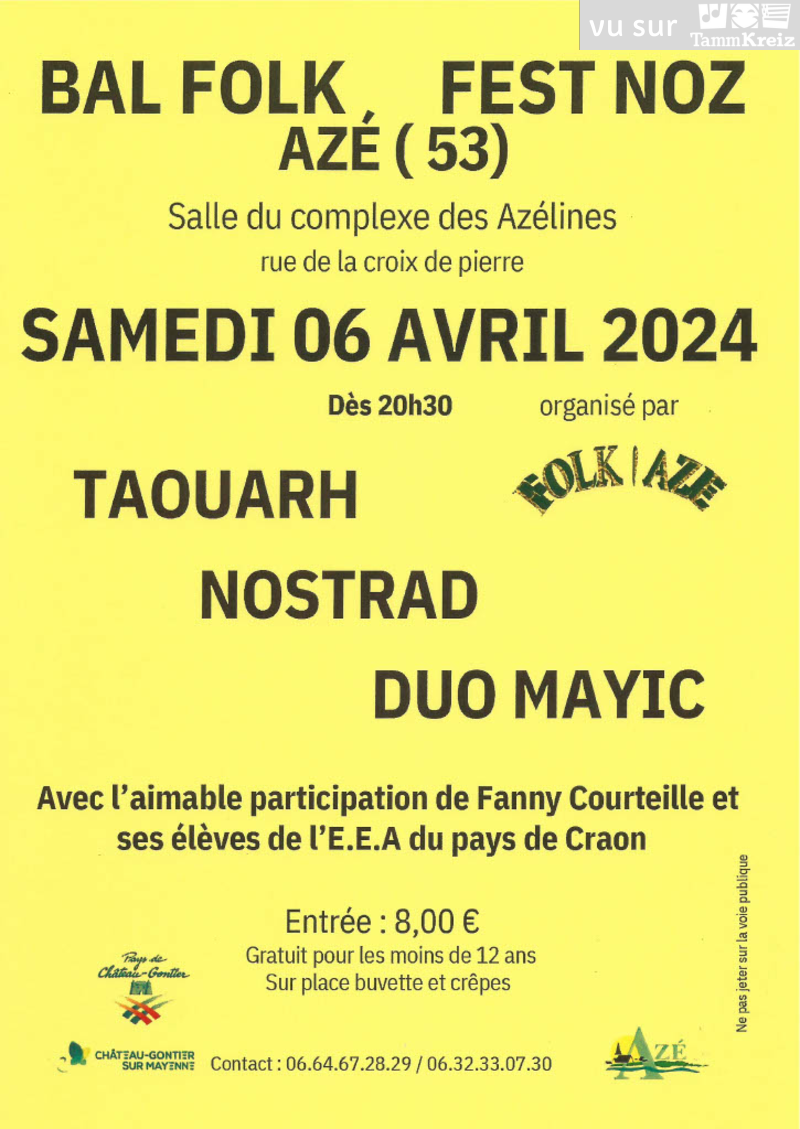Fest-Noz/Bal folk à Azé