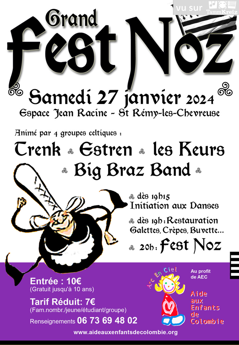 Fest Noz à Saint-Rémy-les-Chevreuses