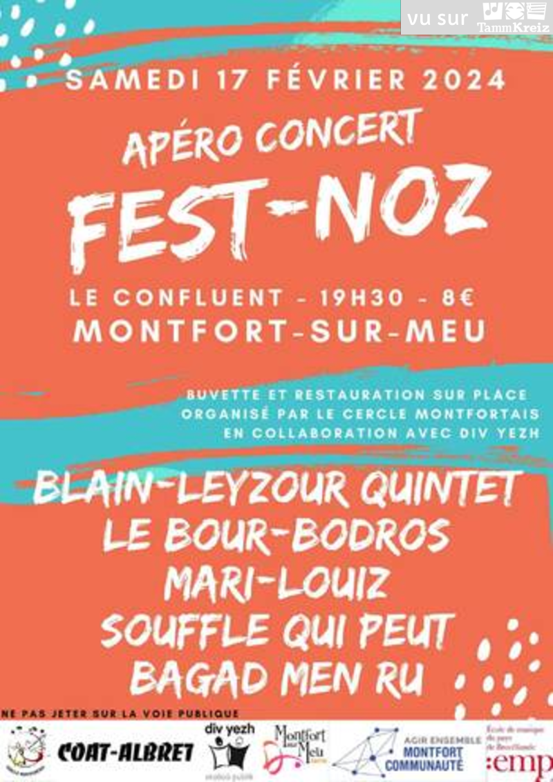 Fest Noz à Montfort-sur-Meu