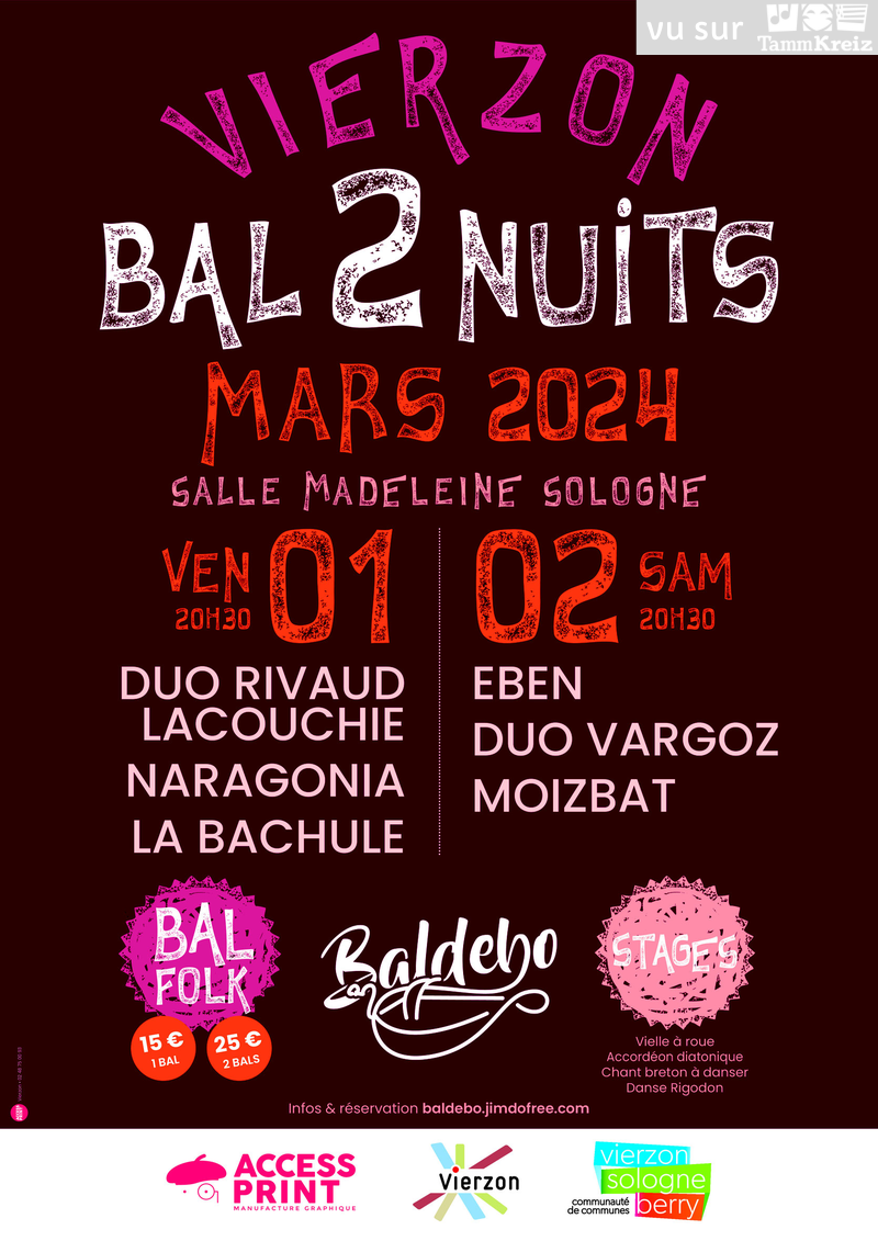 Fest-Noz/Bal folk à Vierzon