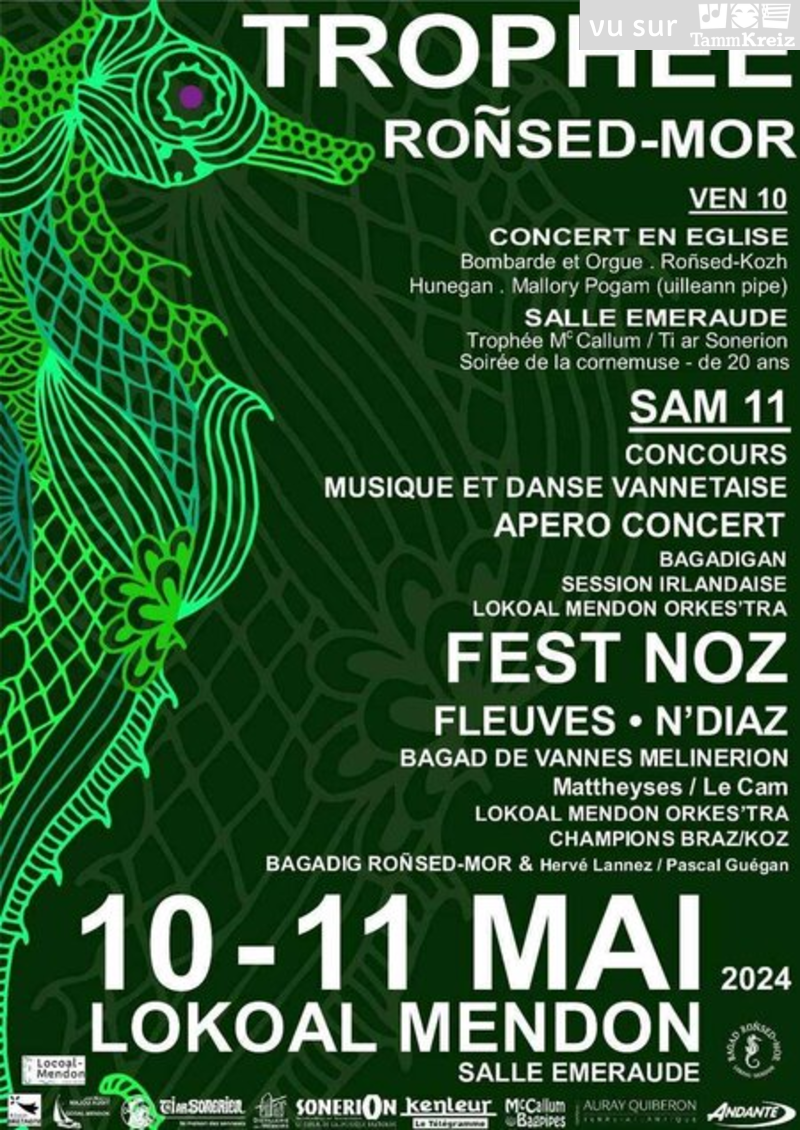 Spectacle et fest-noz à Locoal-Mendon