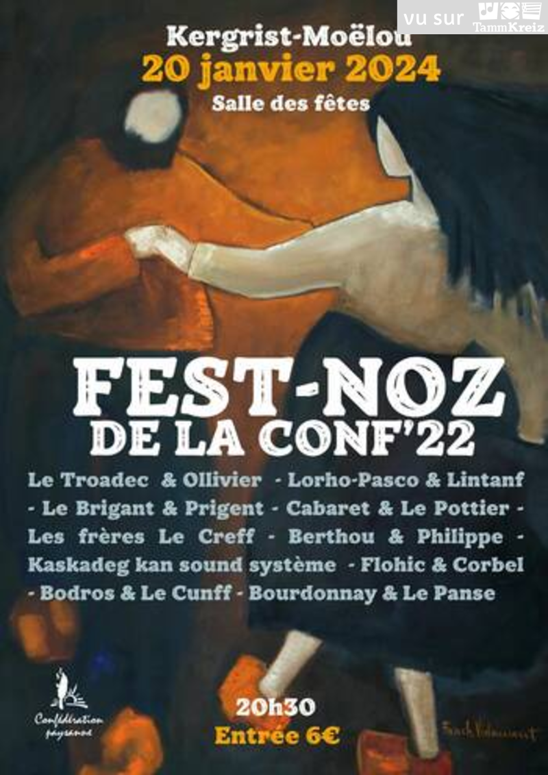Fest Noz à Kergrist-Moëlou
