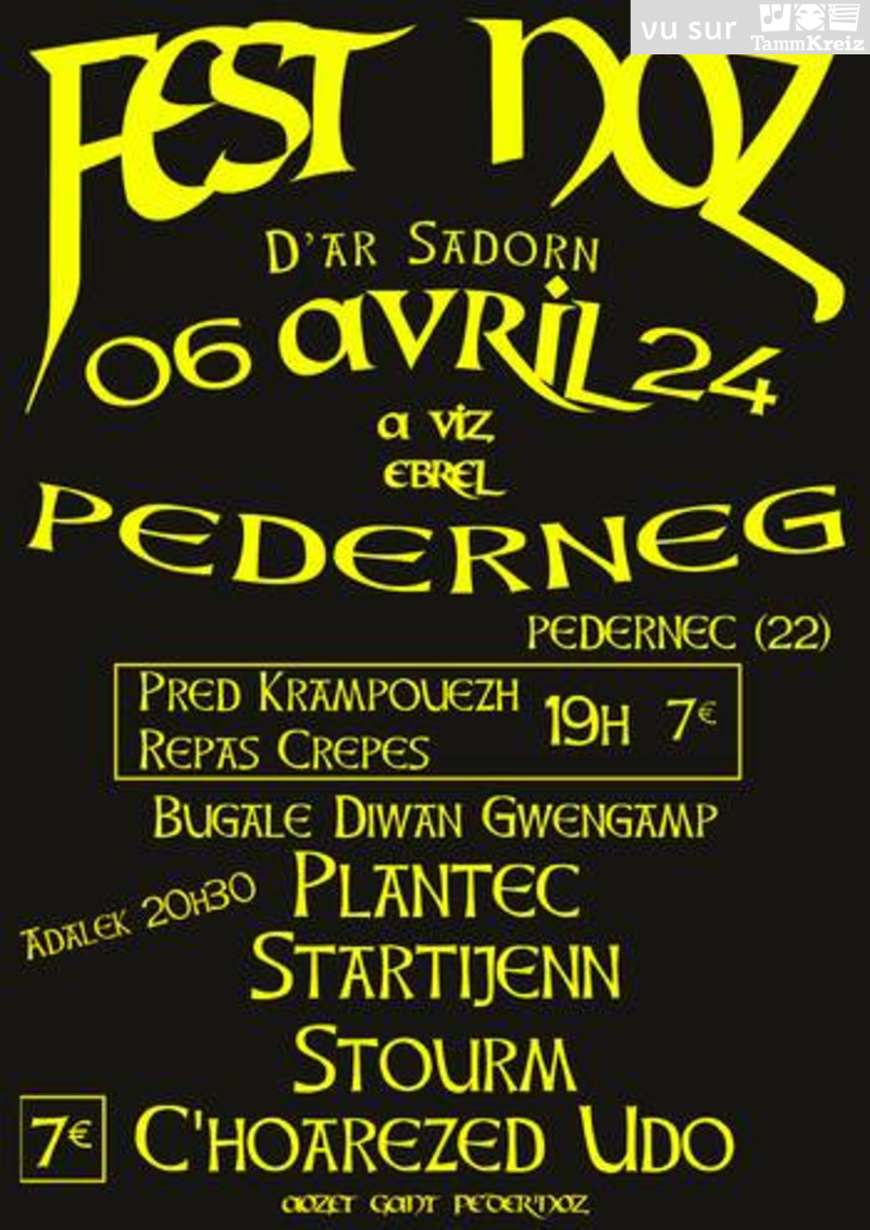 Fest Noz à Pédernec