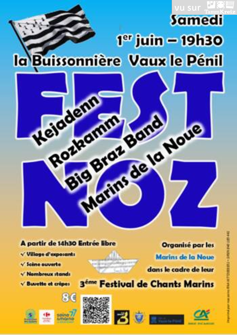 Fest Noz à Vaux-le-Pénil