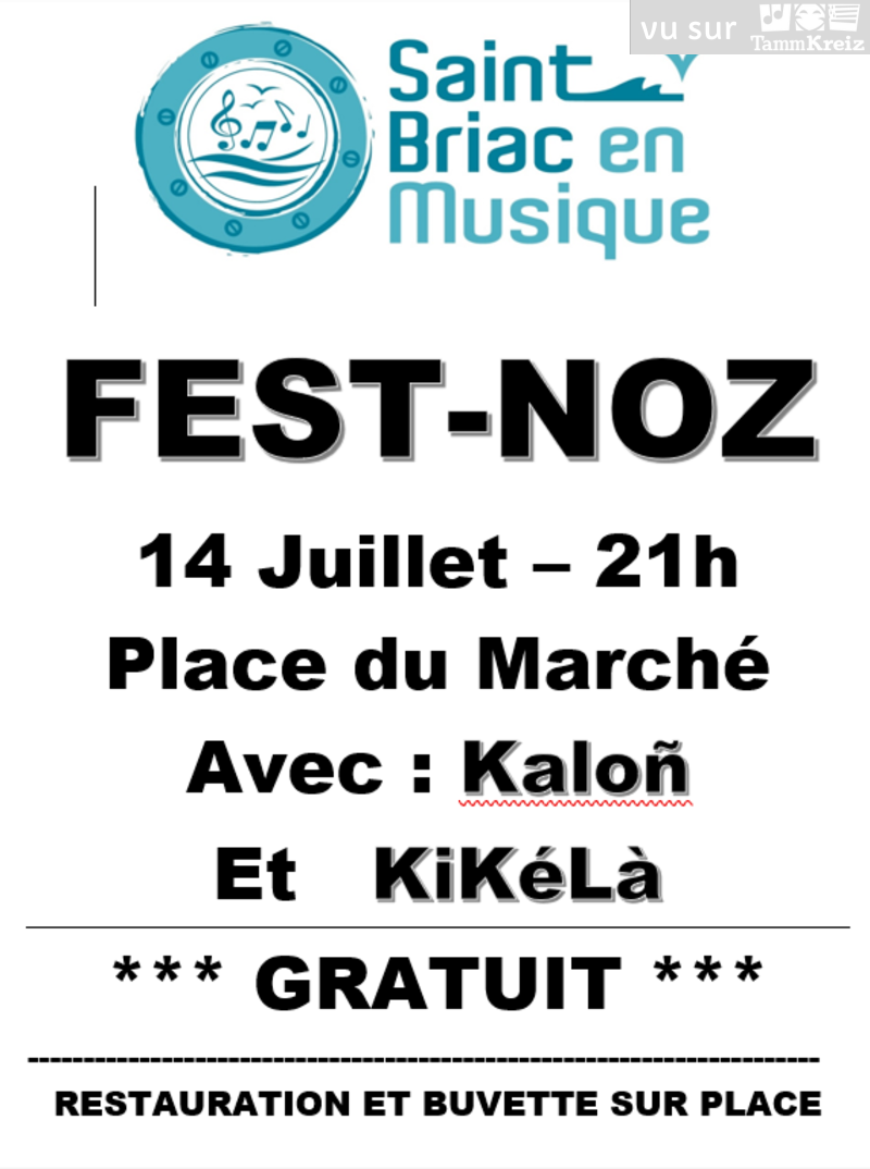 Fest Noz à Saint-Briac-sur-mer