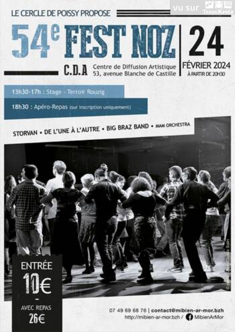 Fest Noz à Poissy