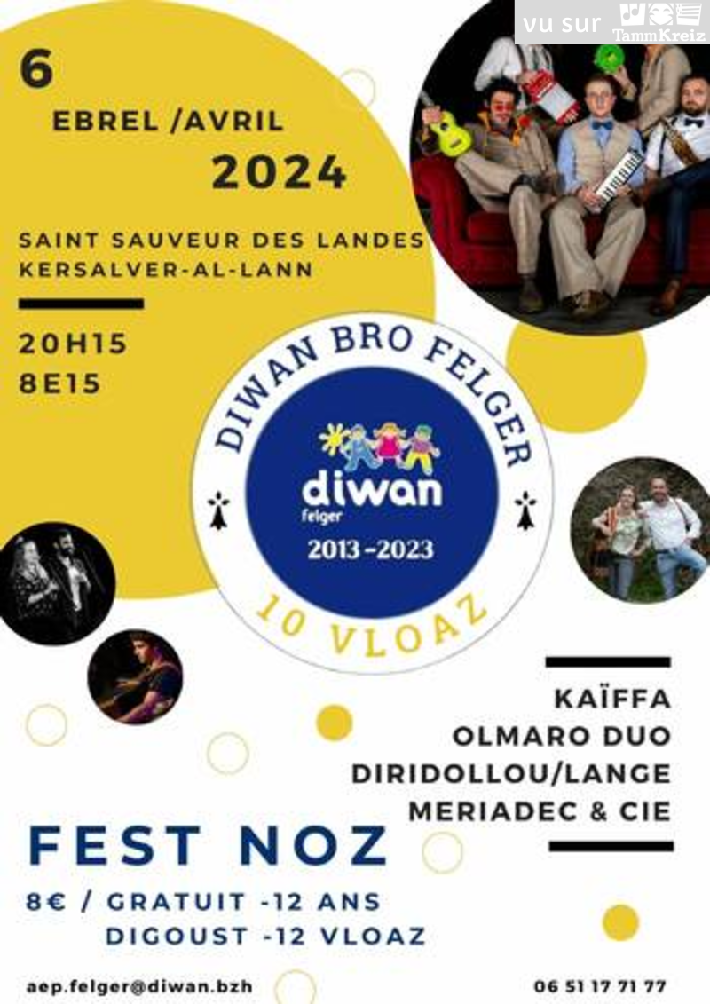 Fest Noz à Saint-Sauveur des Landes