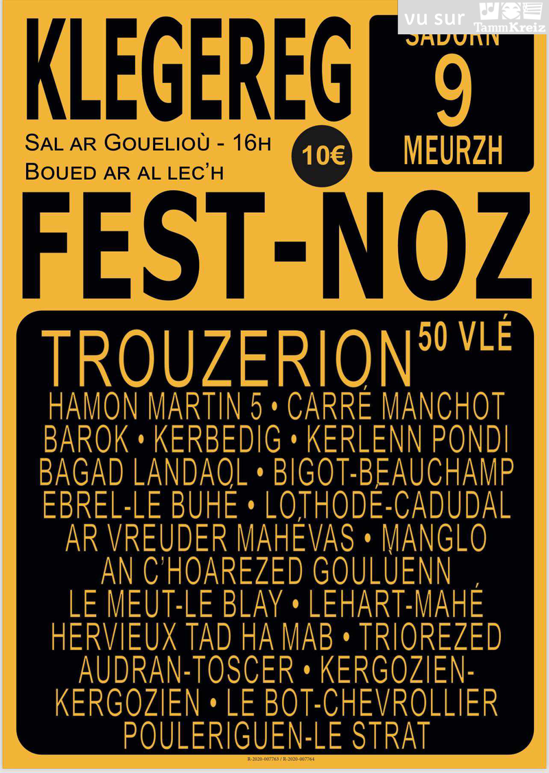 Fest-deiz ha noz à Cléguérec