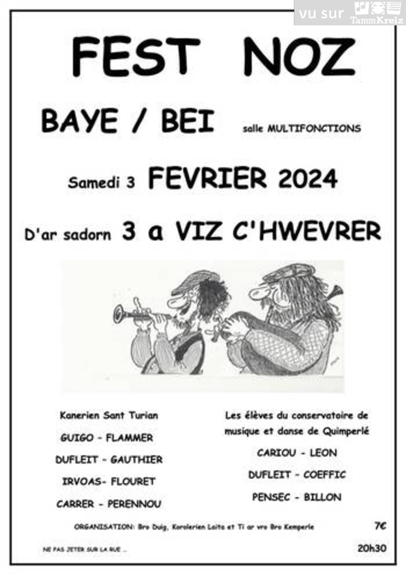 Fest Noz à Baye