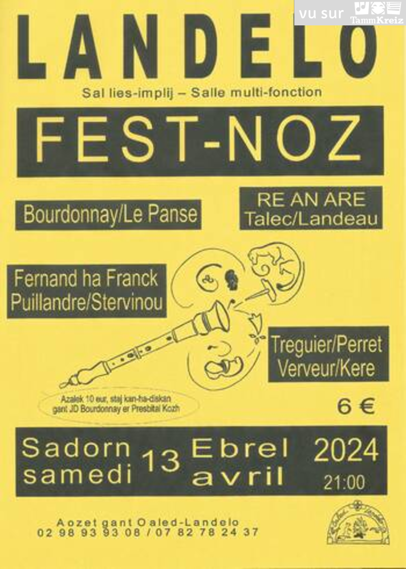 Fest Noz à Landeleau