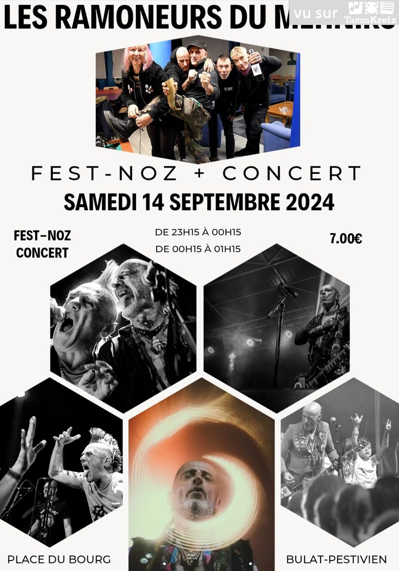 Concert et Fest-Noz à Bulat-Pestivien