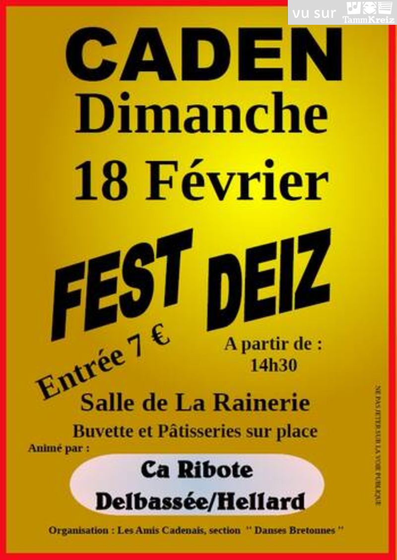 Fest Deiz à Caden