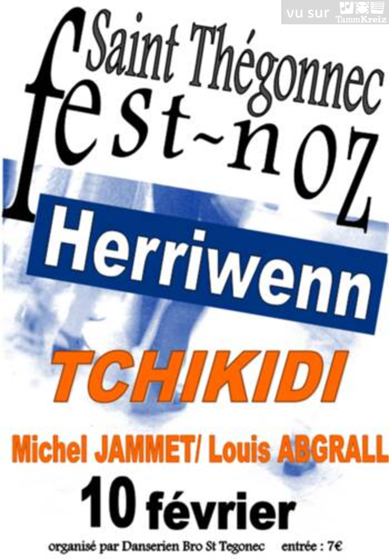 Fest Noz à Saint-Thégonnec