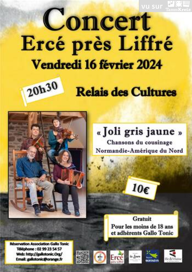 Concert à Ercé-près-Liffré