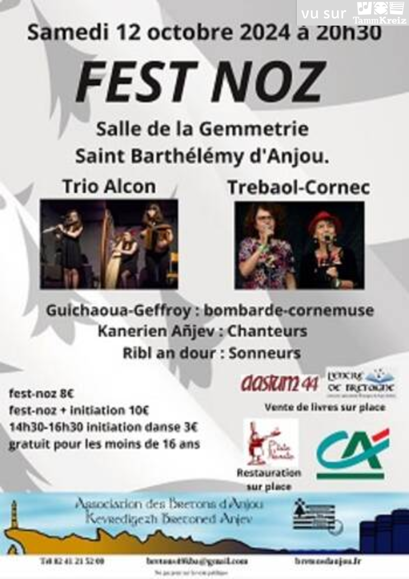 Fest Noz à Saint-Barthélémy-d'Anjou