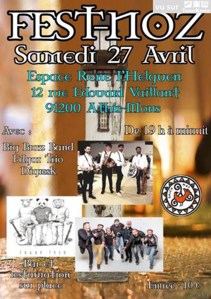 Fest Noz à Athis-Mons