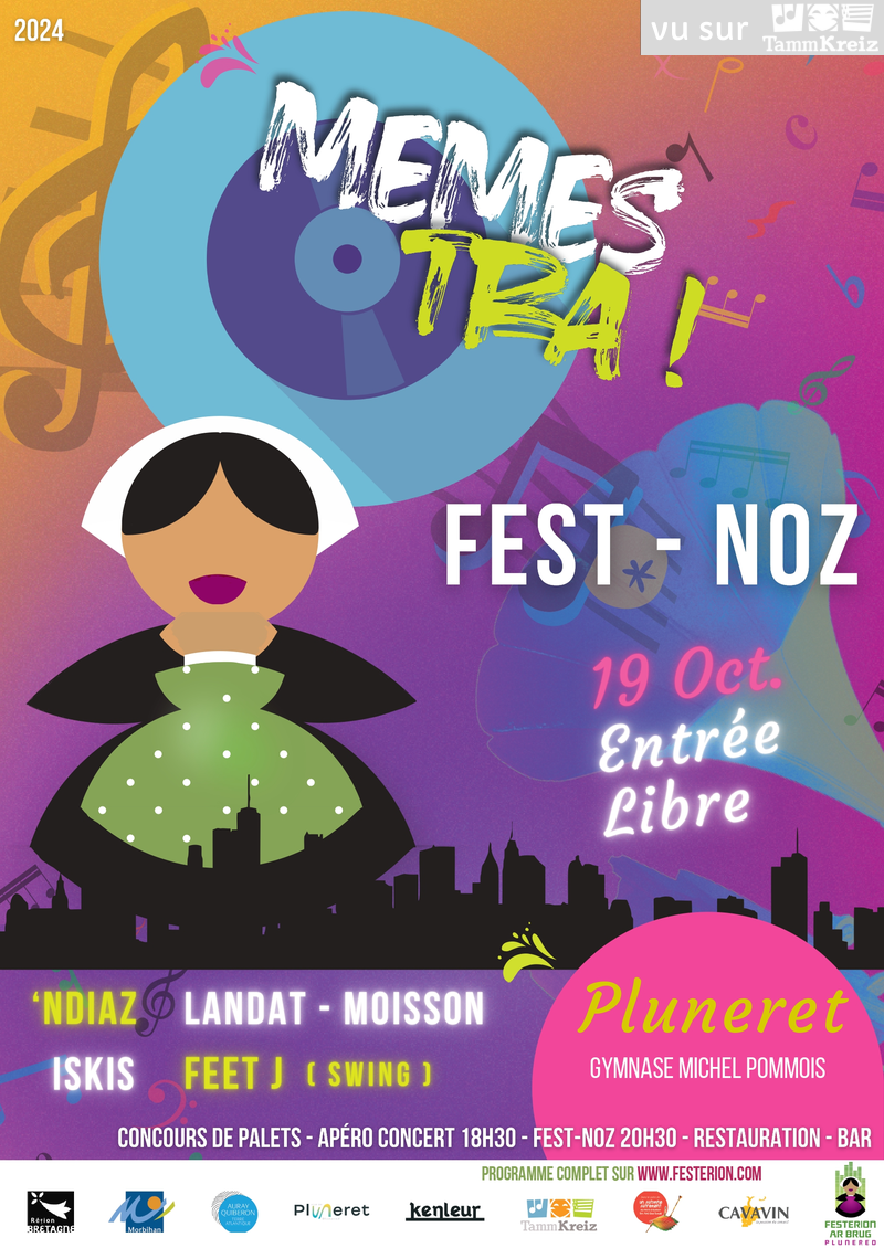 Concert et Fest-Noz à Pluneret