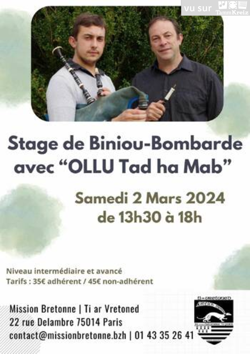 Stage à Paris