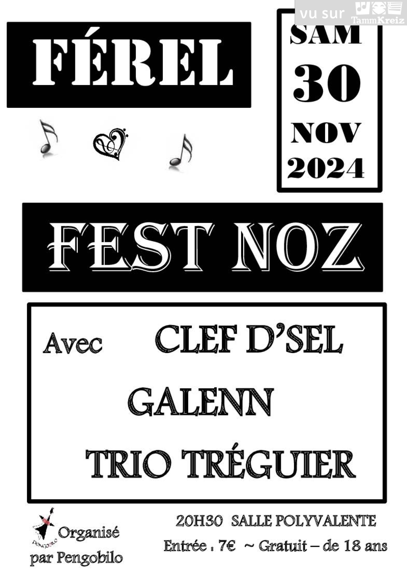 Fest Noz&nbsp;à&nbsp;Férel