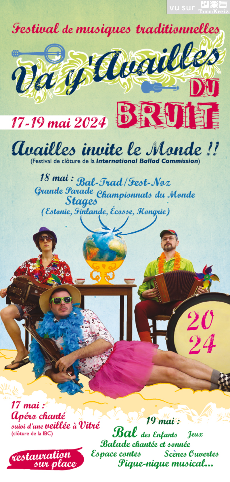 Fest-Noz/Bal folk à Availles-sur-Seiche