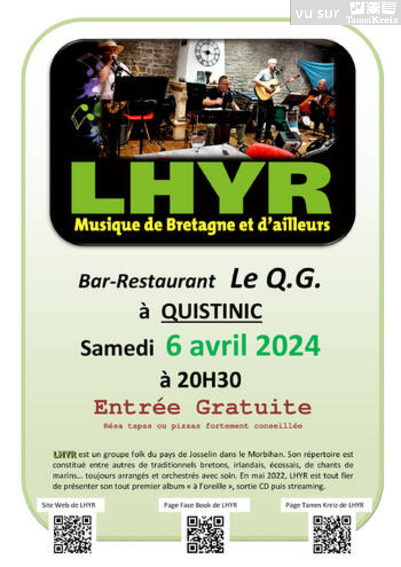 Concert à Quistinic