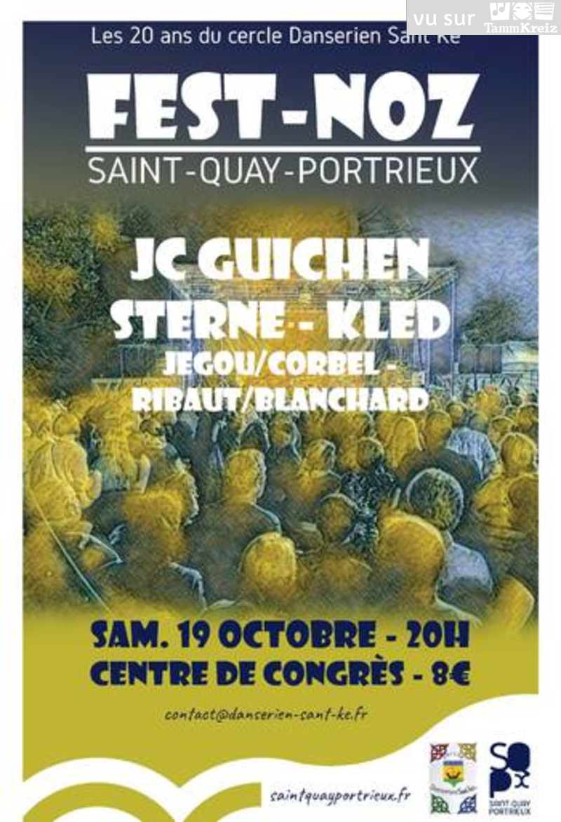 Fest Noz&nbsp;à&nbsp;Saint-Quay-Portrieux