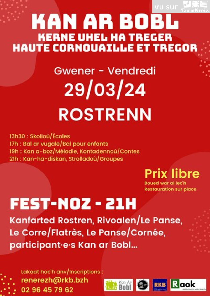 Fest Noz à Rostrenen