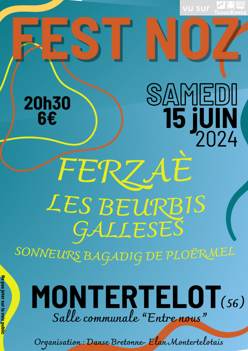 Fest Noz à Montertelot