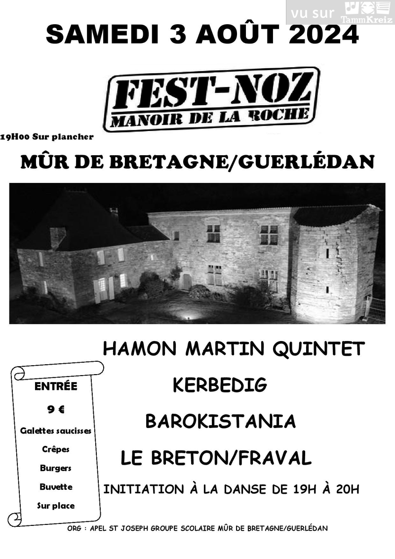 Fest Noz à Guerledan