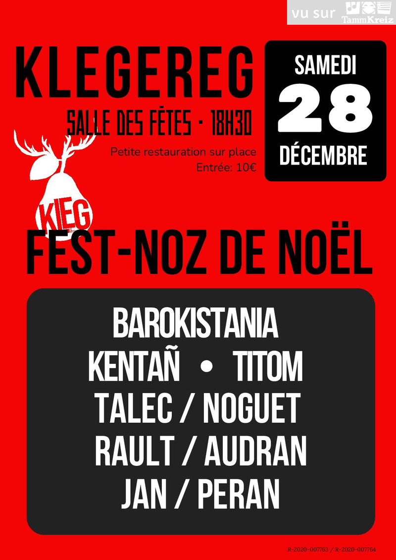 Fest Noz à Cléguérec