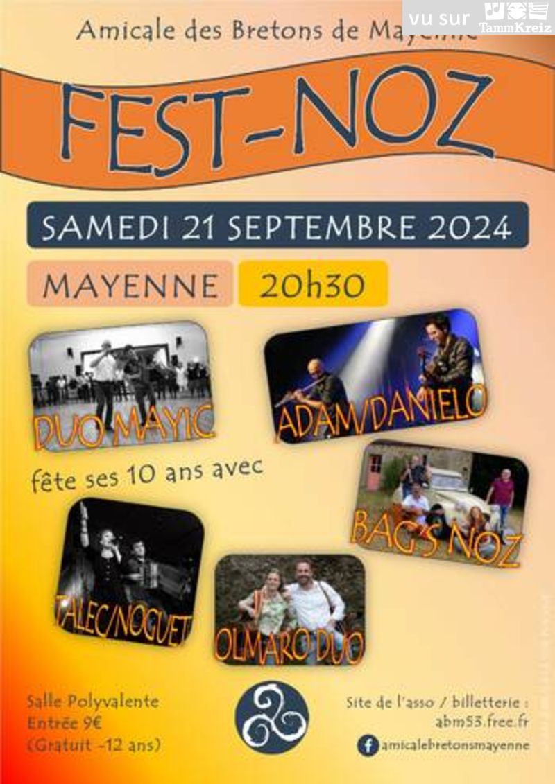 Fest Noz à Mayenne