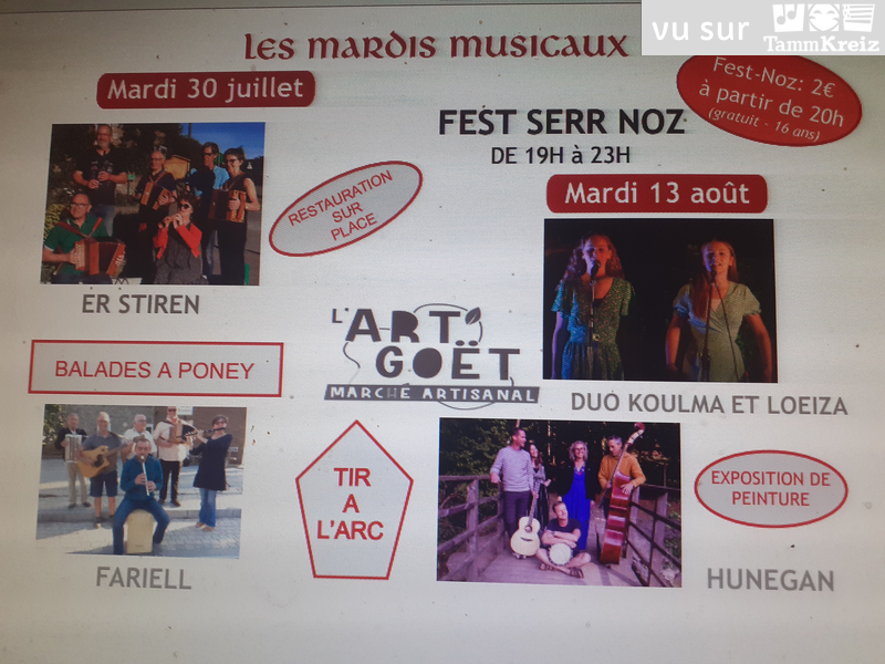Fest Noz à Monterblanc