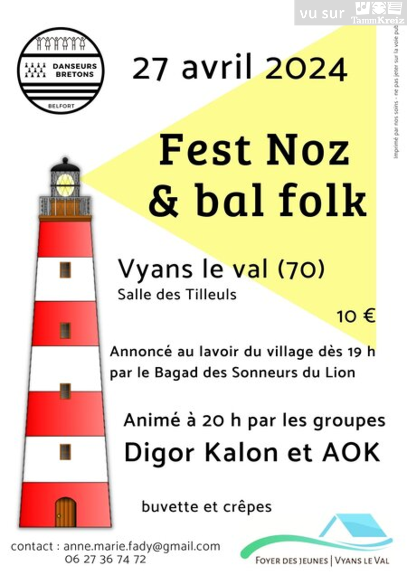 Fest Noz à Vyans-le-Val