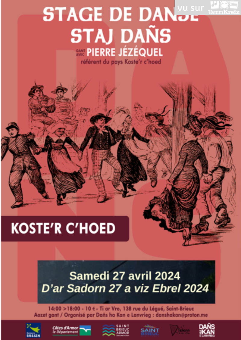 Stage à Saint-Brieuc