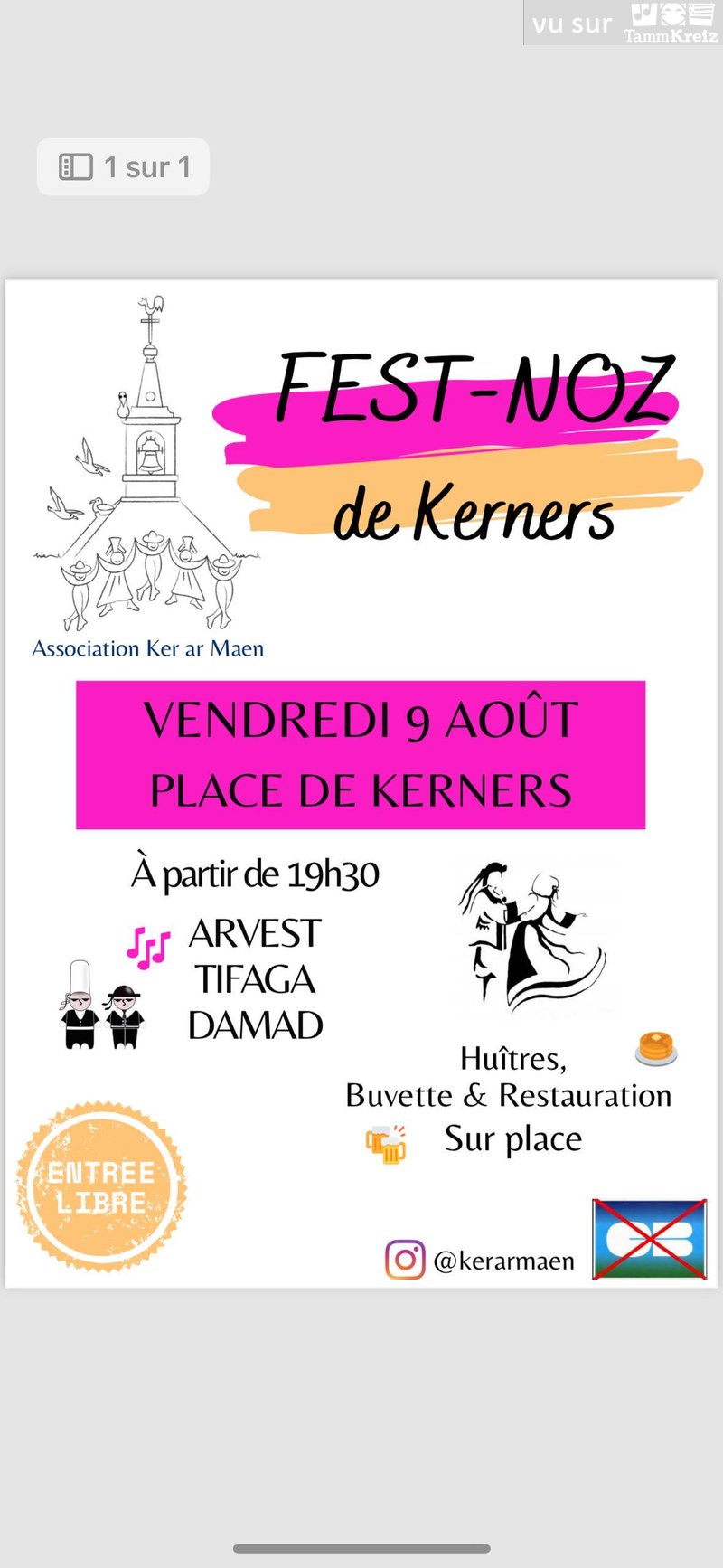 Fest Noz à Arzon