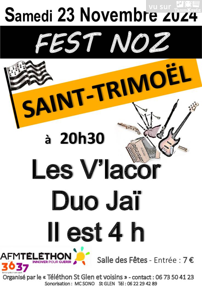 Fest Noz à Saint-Trimoël