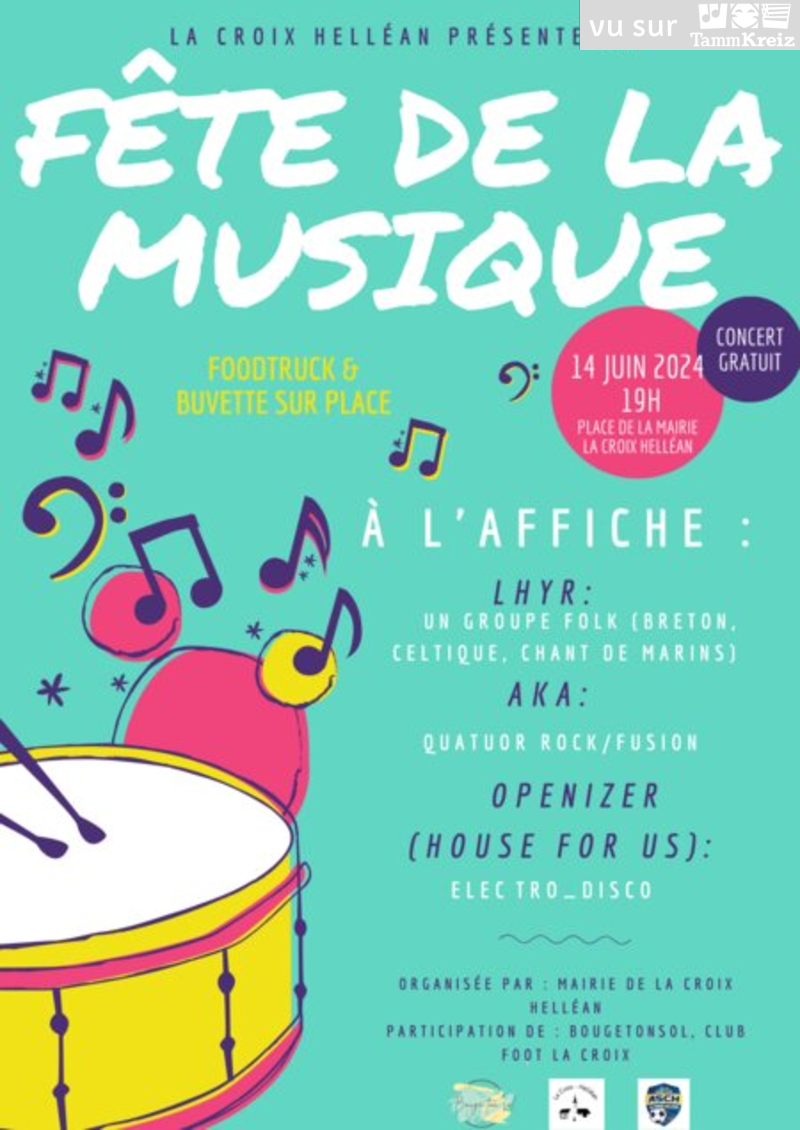 Concert et Fest-Noz à La Croix-Héléan