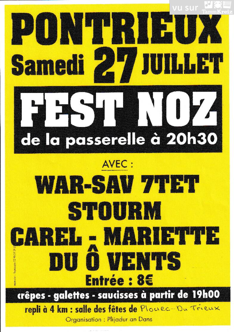 Fest Noz à Pontrieux