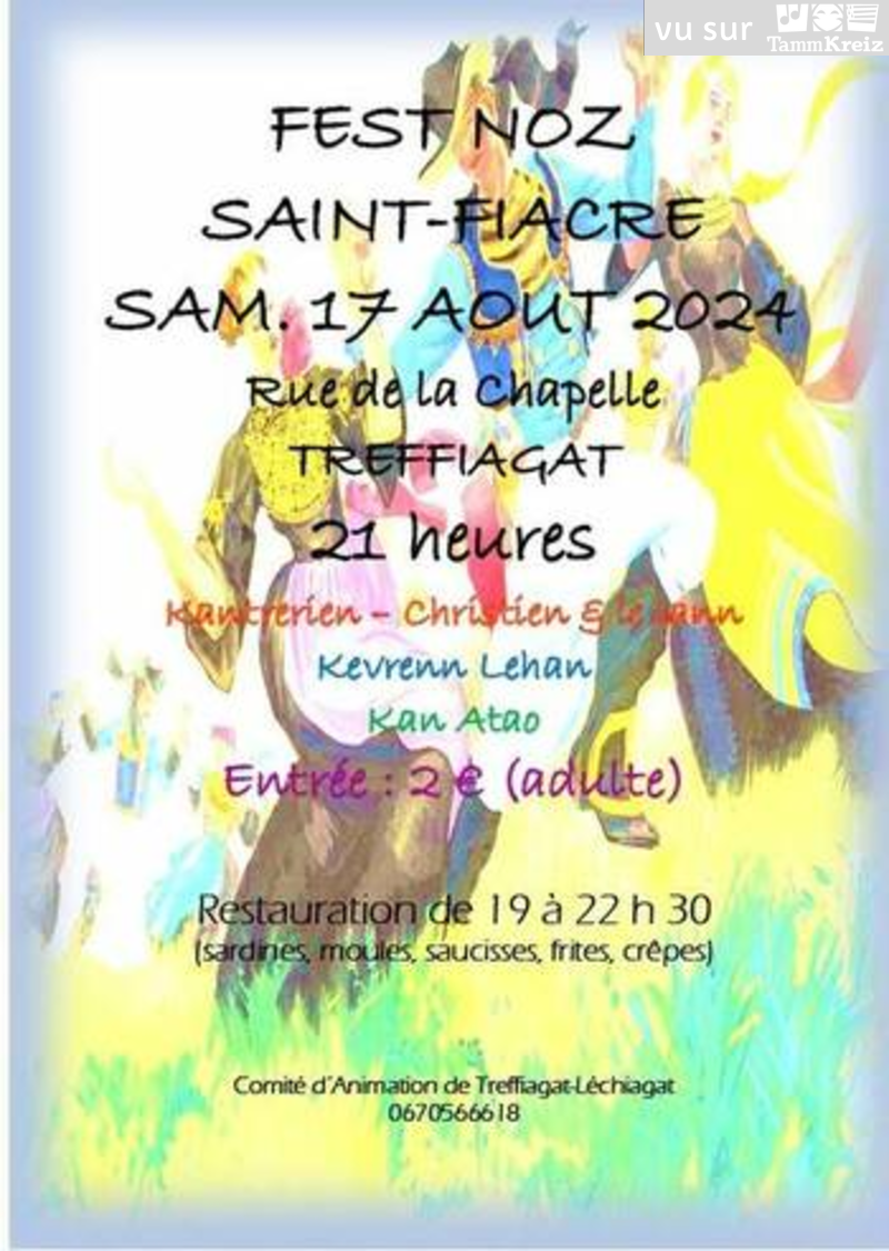 Fest Noz&nbsp;à&nbsp;Tréffiagat