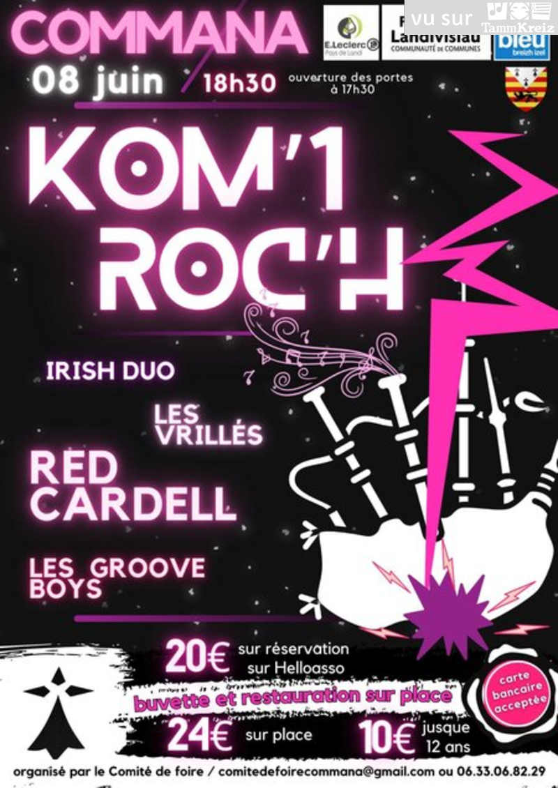 Concert à Commana