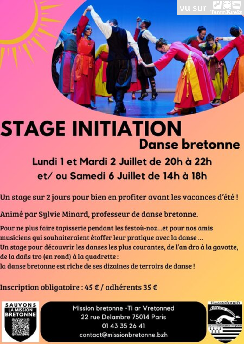 Stage à Paris