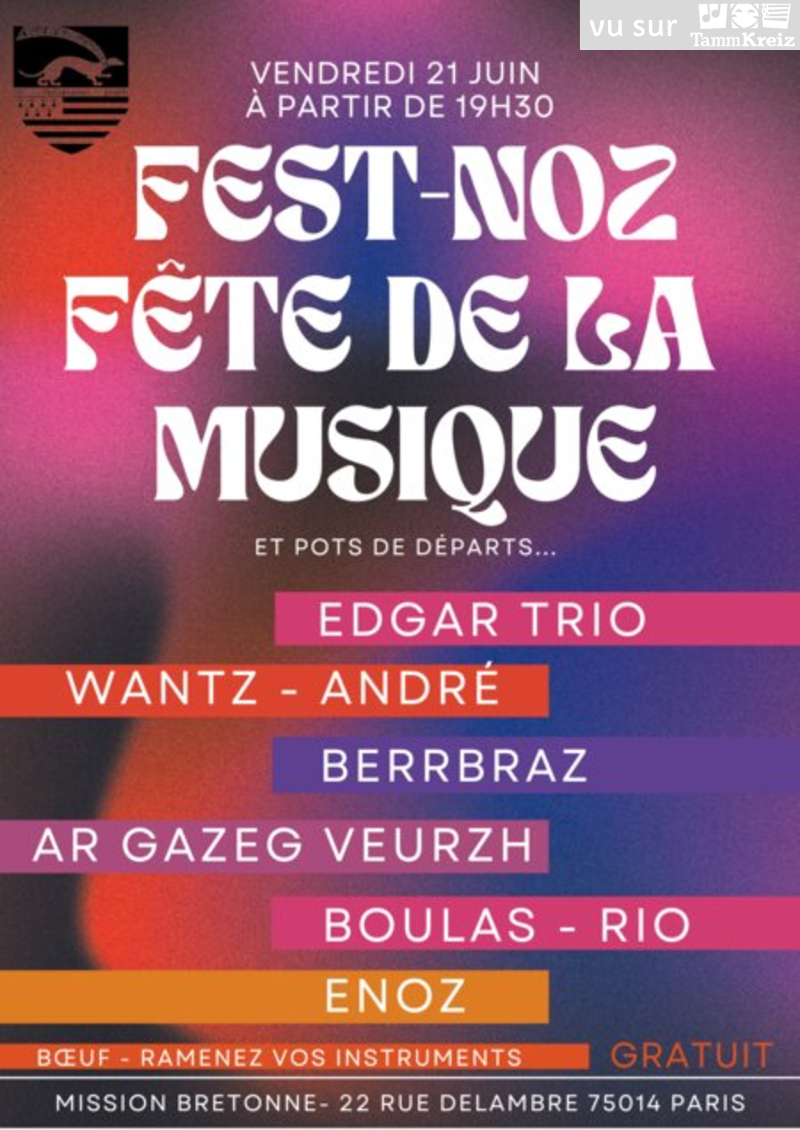 Fest Noz à Paris