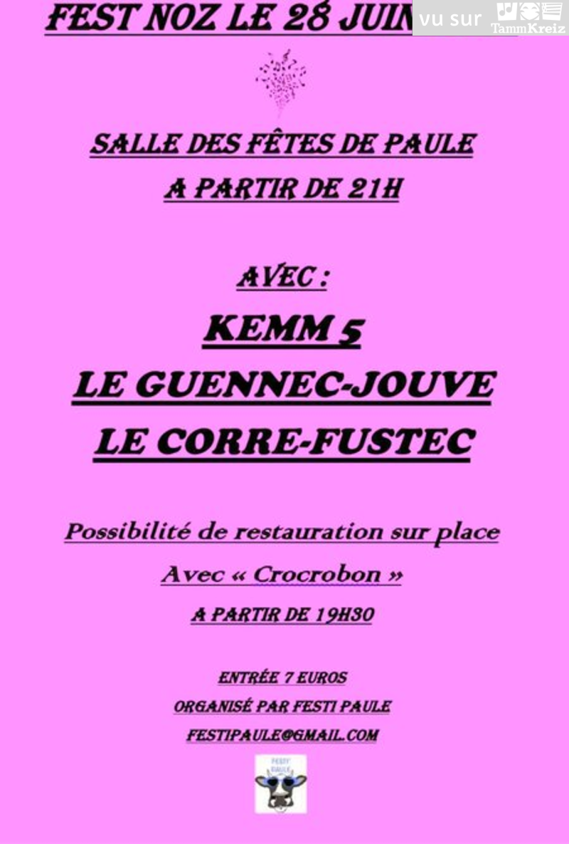Fest Noz à Paule